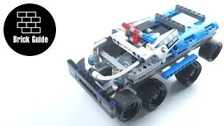 Lego Technic 42090 + 42091 combinable Ultimate 4x4 - Lego speed build show