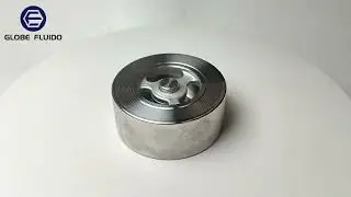 One Way Disc Wafer Spring Check Valve