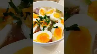 Eggs soup 🍲 with grill fish #food #cooking #comedy #subscribe #shortvideos #trending #shorts