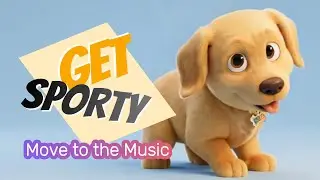 Interactive Beat Warm Up with Dog Milo (To the Beat &bull; Follow Along) #sportmusic #warmup #beat