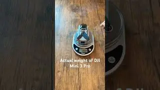 What&rsquo;s the actual weight of DJI mini 3 pro? #djimini3pro