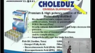 Choleduz Omega 3 Fish Oil with Vitamin E