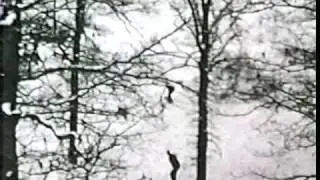 1st snowboard invented 1939 - video w/inventors using the board