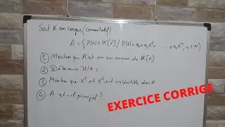 Anneau de polynômes Principal :Exercice corrigé