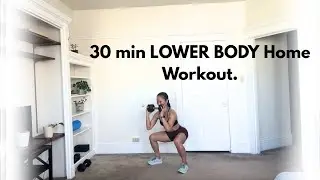 30 min LOWER BODY Home Workout.