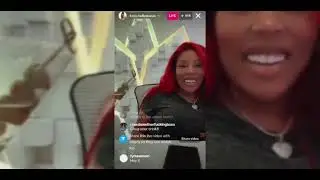 K Michelle Goes Live From The Studio 7/13/2022