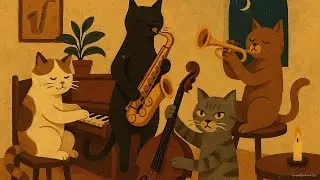 Mellow jazz purring in your cup