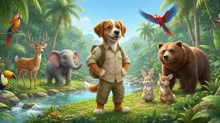 Human-Like Dog&rsquo;s Jungle Adventure | Emotional & Cinematic Story 🌿