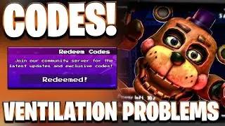 NEW! ALL WORKING VENTILATION PROBLEMS UPDATE CODES FOR FIVE NIGHTS HUNTED! FIVE NIGHTS HUNTED CODES