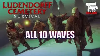 The Undead return! Zombie Survival in North Yankton | All 10 Waves Completed | NEW GTA Online Mode