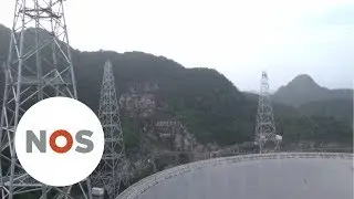 GROOTSTE RADIOTELESCOOP: China speurt naar aliens