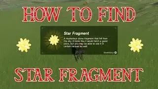 HOW TO GET RARE STAR FRAGMENT - ZELDA BREATH OF THE WILD - NINTENDO SWITCH