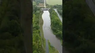 Erft Hochwasser bei Glesch 09.09.25