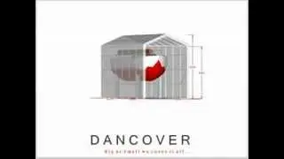 Storage shelter TITANIUM 4X12X4.5X5.5 M ( Boat tent )