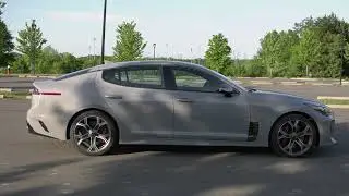 Ceramic Silver KIA Stinger| Panasonic HC-X1 2020 Test