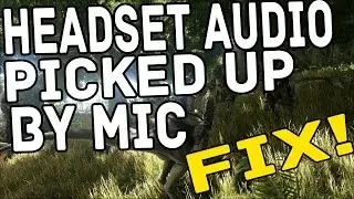 Ark Survival Evolved - Mic Picking up Headphone Audio Fix!