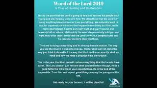 Word of the Lord 2019