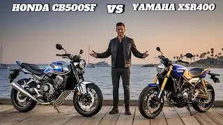 НОВЫЙ YAMAHA XSR400 2026 ГОДА ПРОТИВ HONDA CB500SF