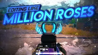 (IQOO 3) MILLION ROSES LIKE EDITING | PUBG MOBILE