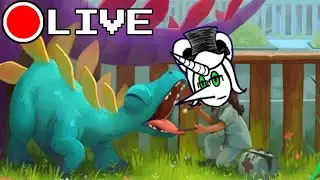 I'm making a Dinosaur zoo, because why not? - Parkasaurus Stream