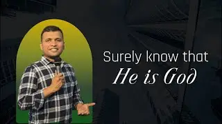 [LIVE🔴] Know that He is God | Ps. Christopher Thomas | 11th Jan 2026 @Grace-Yard @thecenacleessence