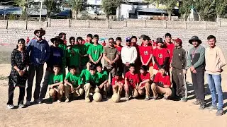 Interhouse Football competition in EMRS LAHAUL 28-06-25 #emrslahaul #footballlovers