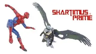 Marvel Universe Spider Man Vulture 2 Pack 3.75 Inch Homecoming Movie Action Figure Toy Review
