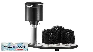 VEVOR Electric Commercial Glass Washer 5 Brush Bar Glass Cleaner 1200 Cups Hour Wine