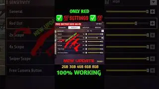 Free Fire Ob52 Update 4Gb Ram Auto Headshot Sensitivity Setting ⚙️| 200 Sensitivity Settings In 2026
