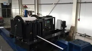 TWS 15tons offshore cable pull in winch
