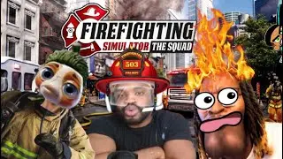 THIS CREW BRINGS THE HEAT!!! FIREFIGHTER SIMULATOR: THE SQUAD w/ @nemodummy & @OCHITAYLOR_WC