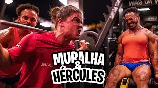 MURALHA DESAFIOU O HÉRCULES NO LEG DAY DA MORTE