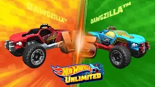HOT WHEELS UNLIMITED 2 - DAWGZILLA против DAWGZILLA