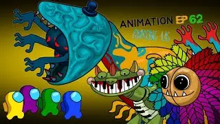 어몽어스 Among Us VS DOEY Family (Poppy Playtime 1- 4 ) | AMONG US FUNNY ANIMATION