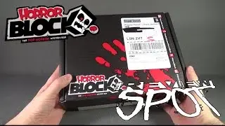 Subscription Spot - Horror Block June 2016 Subscription Box UNBOXING!
