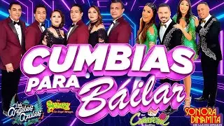 CUMBIAS PARA BAILAR TODA LA NOCHE | Los Ángeles Azules, Sonora Dinamita, Yaguarú,Cañaveral (4DHK)