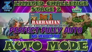Barbarian Limited Challenge Stage 2 | Barbaric Journey Stage 2 (2 Perfect Fully Auto Teams) - Part 2