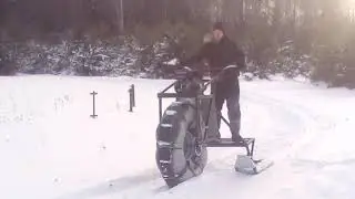 Каракат- снегоход  Покатушки и выводы