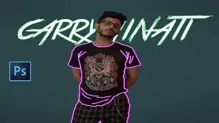 How to Make Glowing Lines In Photoshop CC Tutorial | Glowing Lines Tutorial | Clicks Retouch