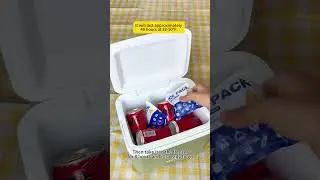 #coolers #lunchbox #seafood #dryice #frozenfood #Camping #coolers #dryice  new dry ice packs!🤩