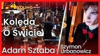 Kolęda o świcie - Adam Sztaba & Orchestra4Young 2026 | Szymon Urbanowicz Drums LIVE