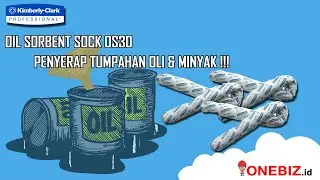 Jual Kimberly Clark Oil Sorbent Sock OS30, Distributor Kimberly Clark Oil Sorbent Sock OS30