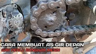 CARA MEMBERBAIKI AS GIR DEPAN AUS/DOL