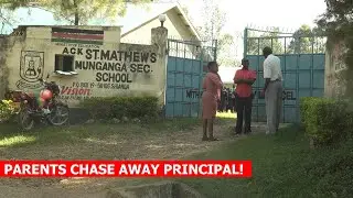 Fireworks inKakamega as angry parents storm school, chase away principal after all students scored D