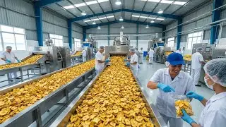 Inside the Star Fruit Chips Factory | Full Production Process