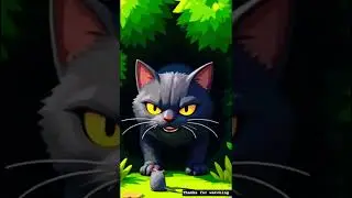 cat😺 and mouse 🐭 animation story Wisdom is greater than strength. #shorts #trending #story