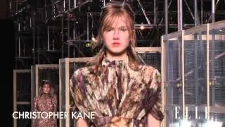 Christopher Kane. London Fashion Week. Oto&ntilde;o / invierno 2016-2017 | Elle Espa&ntilde;a