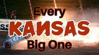 Every Kansas Big Crash From 2013 to the 2024 spring race