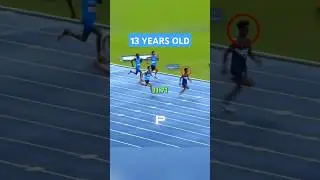 13 Year Old Runs SHOCKING 100M 😳🔥