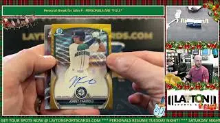 2023 Bowman Draft Baseball Super Jumbo Box Break for John P